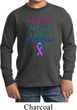 Support Thyroid Cancer Awareness Youth Long Sleeve