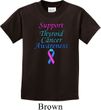 Support Thyroid Cancer Awareness Youth T-shirt