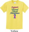 Support Thyroid Cancer Awareness Youth T-shirt
