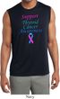 Support Thyroid Cancer Dry Wicking Sleeveless Shirt