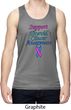 Support Thyroid Cancer Dry Wicking Tank Top