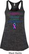 Support Thyroid Cancer Ladies Flowy Racerback