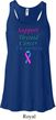 Support Thyroid Cancer Ladies Flowy Racerback