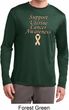 Support Uterine Cancer Awareness Dry Wicking Long Sleeve