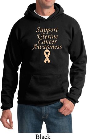 Support Uterine Cancer Awareness Hoodie