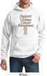Support Uterine Cancer Awareness Hoodie