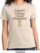 Support Uterine Cancer Awareness Ladies T-shirt