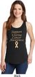 Support Uterine Cancer Awareness Ladies Tank Top