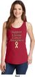Support Uterine Cancer Awareness Ladies Tank Top