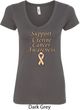 Support Uterine Cancer Awareness Ladies V-Neck
