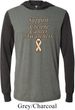Support Uterine Cancer Awareness Lightweight Hoodie