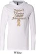 Support Uterine Cancer Awareness Lightweight Hoodie