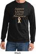 Support Uterine Cancer Awareness Long Sleeve