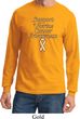 Support Uterine Cancer Awareness Long Sleeve