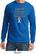 Support Uterine Cancer Awareness Long Sleeve