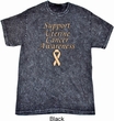 Support Uterine Cancer Awareness Mineral Tie Dye T-shirt