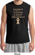 Support Uterine Cancer Awareness Muscle Shirt