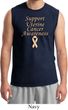 Support Uterine Cancer Awareness Muscle Shirt