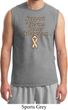Support Uterine Cancer Awareness Muscle Shirt