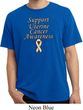 Support Uterine Cancer Awareness Pigment Dyed T-shirt
