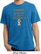 Support Uterine Cancer Awareness Pigment Dyed T-shirt