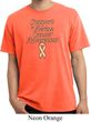 Support Uterine Cancer Awareness Pigment Dyed T-shirt