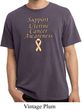 Support Uterine Cancer Awareness Pigment Dyed T-shirt