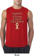 Support Uterine Cancer Awareness Sleeveless Shirt