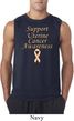 Support Uterine Cancer Awareness Sleeveless Shirt