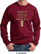 Support Uterine Cancer Awareness Sweatshirt