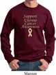 Support Uterine Cancer Awareness Sweatshirt