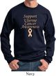 Support Uterine Cancer Awareness Sweatshirt