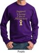 Support Uterine Cancer Awareness Sweatshirt