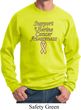 Support Uterine Cancer Awareness Sweatshirt