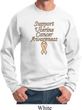 Support Uterine Cancer Awareness Sweatshirt