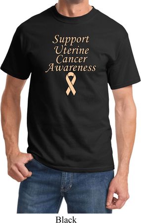 Support Uterine Cancer Awareness T-shirt