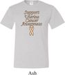 Support Uterine Cancer Awareness Tall T-shirt