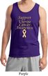 Support Uterine Cancer Awareness Tank Top
