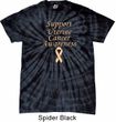 Support Uterine Cancer Awareness Tie Dye T-shirt