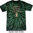 Support Uterine Cancer Awareness Tie Dye T-shirt