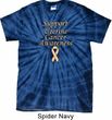 Support Uterine Cancer Awareness Tie Dye T-shirt