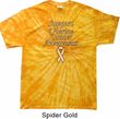 Support Uterine Cancer Awareness Tie Dye T-shirt