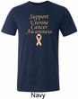 Support Uterine Cancer Awareness Tri Blend Tee