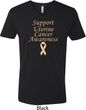 Support Uterine Cancer Awareness V-neck