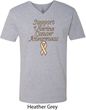 Support Uterine Cancer Awareness V-neck