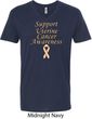 Support Uterine Cancer Awareness V-neck