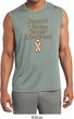Support Uterine Cancer Dry Wicking Sleeveless Shirt