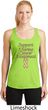 Support Uterine Cancer Ladies Dry Wicking Racerback