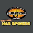 Survivor Juniors T-Shirt - The Tribe Has Spoken Charcoal Tee