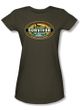 Survivor Juniors T-Shirt - Tocantins Logo Military Green Tee